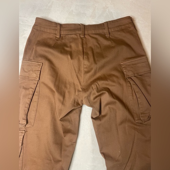 Khaki Cargo Joggers - Picture 5 of 8